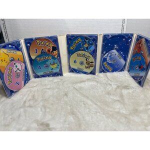 Pokémon All Stars nine DVD set lot